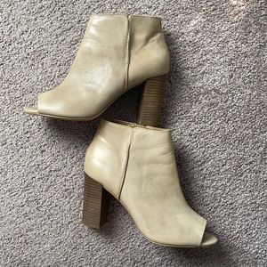 Aldo Open Toe Ankle Boots